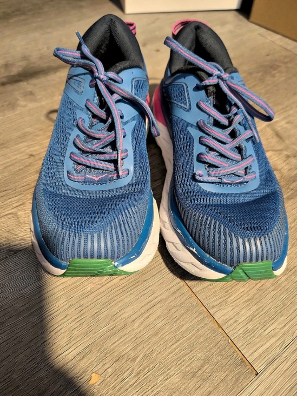 Hoka One Bondi 7 Women's Athletic Shoes US 7 Good